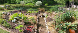 jardin mandala en permaculture Annecy
